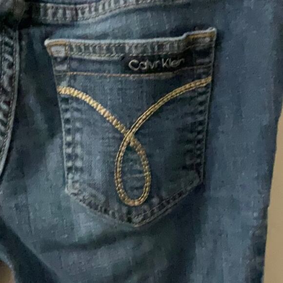 Calvin Klein Denim.Jeans 4 Regular Cut Classic Casual Festival Comfy Bohemian - Picture 5 of 11